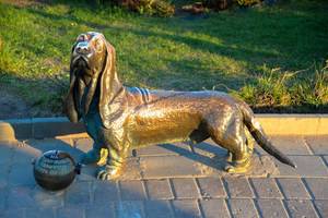 Памятник собаке Дружок